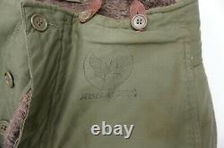 Original Us Wwii Army Air Force Type A-10 Pantalon De Vol D'hiver Taille 38