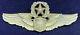 Original Ww2 Us Army Air Force De Commandement Sterling Pilot Wing Badge 3 Pb Ns Meyer