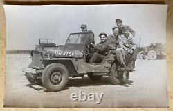 Original Ww2 Us Army Air Force Willy's MB / Ford Gpw (jeep) Photo C1944