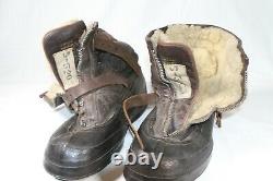 Original Ww2 Us Army Air Forces Numéro A-6 Bottes Volantes Faites Par Des Chaussures Converse
