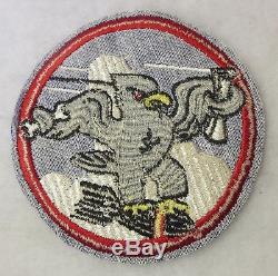 Original Ww2 Vintage Us Path Patch Bombe Army Air Force Insignia Usaaf