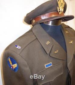 Pantalon Militaire De L'armée De L'air Des États-unis De La Seconde Guerre Mondiale Veste Verte Et Chapeau D'uniforme Fabriqué En Australie