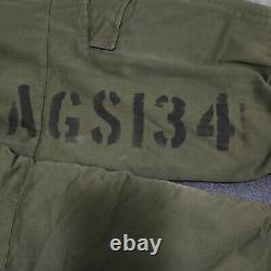 Pantalon VTG US Army Air Force WWII doublé en alpaga Type A-11A pour hommes Taille 30 / 31x31