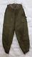 Pantalon Vintage Us Army Air Force Wwii En Alpaga Doublé Type A-11 Taille 30