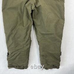 Pantalon de vol A-9 de l'armée américaine de la Seconde Guerre mondiale, taille 40, fabriqué par Stagg Coat Co INC pour les forces aériennes.