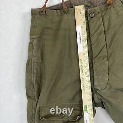 Pantalon de vol A-9 de l'armée américaine de la Seconde Guerre mondiale, taille 40, fabriqué par Stagg Coat Co INC pour les forces aériennes.