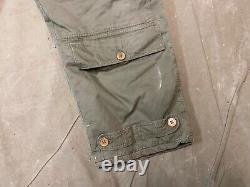 Pantalon de vol A10 de l'US Army Air Force AAC AAF de la Seconde Guerre mondiale - Taille large 36 tailles