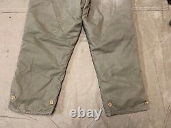 Pantalon de vol A10 de l'US Army Air Force AAC AAF de la Seconde Guerre mondiale - Taille large 36 tailles