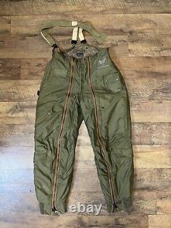 Pantalon de vol des années 40 de l'US Army Air Forces, doublé de fourrure d'alpaga, taille 30, type A-11 A