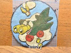 Patch en cuir de l'unité de reconnaissance non identifiée de l'Armée de l'Air de l'armée américaine lors de la Seconde Guerre mondiale.