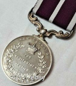 Poste Ww2 Nouvelle-zélande Médaille Du Service Méritoire (eiir) Armée Marine Force Aérienne