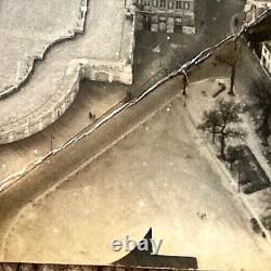 RARE ! PHOTO DE RECONNAISSANCE DES FORCES AÉRIENNES DE L'ARMÉE AMÉRICAINE DE LA SECONDE GUERRE MONDIALE DU PALAIS DE VERSAILLES EN FRANCE SEP 1944