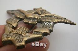 Rare! 1944 1947 Yougoslavie Armée Après Wwii Era Pilote Air Force Aviation Badge