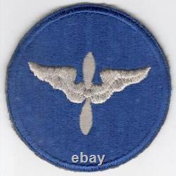 Rare Silver Wing & Prop Ww 2 Us Army Air Force Ac Cadet Patch Inv# E981
