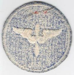 Rare Silver Wing & Prop Ww 2 Us Army Air Force Ac Cadet Patch Inv# E981