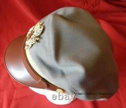 Repro Ww2 Officier Visor Crusher Cap Hat Pink 100%wool Usaaf Army Air Force