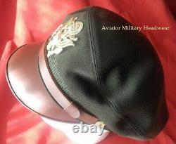 Repro Ww2 Usaaf Officier De La Force Aérienne Crusher Cap Hat Flighter Style 100% Wool Od51