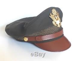 Reproduction Us Army Air Force Bancroft Briquet Briquet Chapeau De Bricolage Fait 7-3 / 8