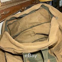 Sac An6505-1 Nommé Sac De Kit D'aviateurs En Toile Des Armées De L'us Army Air Forces