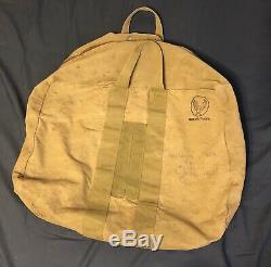 Sac De Kit De L'aviateur De L'armée De L'air Militaire Vintage An-6505-1 Époque De La Seconde Guerre Mondiale, Rare