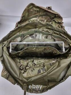 Sac à dos de terrain pour les forces spéciales de l'armée britannique avec support aérien Bergen et ceinturon pour forces spéciales.