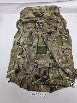 Sac à dos de terrain pour les forces spéciales de l'armée britannique avec support aérien Bergen et ceinturon pour forces spéciales.