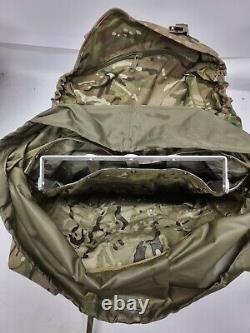 Sac à dos de terrain pour les forces spéciales de l'armée britannique avec support aérien Bergen et ceinturon pour forces spéciales.