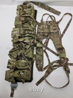 Sac à dos de terrain pour les forces spéciales de l'armée britannique avec support aérien Bergen et ceinturon pour forces spéciales.