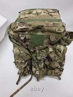 Sac à dos de terrain pour les forces spéciales de l'armée britannique avec support aérien Bergen et ceinturon pour forces spéciales.