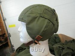 Seconde Guerre Mondiale Armée Force Aérienne M-4 Gunners Flack Casque Nos 100% Original Très Rare