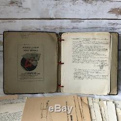 Seconde Guerre Mondiale Army Air Forces Usaaf Collection 100+ Documents Papiers Dessins Tests Notes