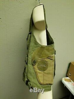 Seconde Guerre Mondiale U. S. Armée Air Force De Survie Gilet De Nombreuses Poches Holster Labellisées