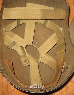 Seconde Guerre Mondiale U. S. Army Air Force M5 Flak Casque Ww2 Usaaf Usaf Rare Vintage