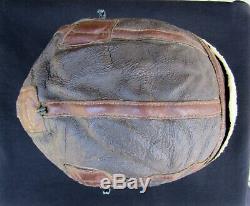 Seconde Guerre Mondiale Us Army Air Force Usaaf B-6 En Cuir Shearling Casque Flight