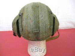 Seconde Guerre Mondiale Usaaf Ère Armée Air Force M4a2 Flak Casque Complet Withchin Bracelet De Nice