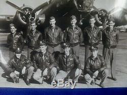 Seconde Guerre Mondiale Ww2 Us Army Air Force 8 Pilotes Crusher Cap Flighter Par Bancroft Avec Photo
