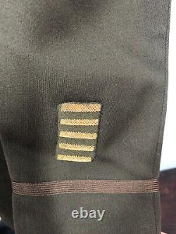 Seconde Guerre mondiale 1940's Veste d'uniforme d'officier de l'US Army Air Force Taille 36L #0657