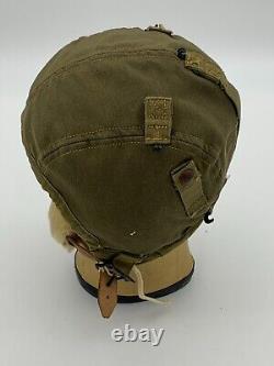 Seconde Guerre mondiale, Armée de l'Air de l'US Army, Casque de vol d'été de type A-9 en taille grande