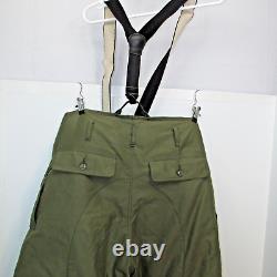 Seconde Guerre mondiale - Pantalons de vol de l'armée de l'air américaine Eddie Bauer des années 1940, taille 40, rembourrés de duvet A-8