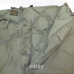 Seconde Guerre mondiale - Pantalons de vol de l'armée de l'air américaine Eddie Bauer des années 1940, taille 40, rembourrés de duvet A-8