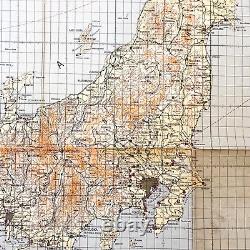 Seconde Guerre mondiale Restreint 1945 US Army Air Forces Carte spéciale de navigation aérienne du Japon Relique