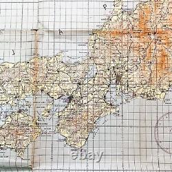 Seconde Guerre mondiale Restreint 1945 US Army Air Forces Carte spéciale de navigation aérienne du Japon Relique