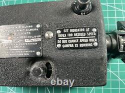 Seconde Guerre mondiale U. S. WWII Armée de l'air 16mm Caméra GSAP