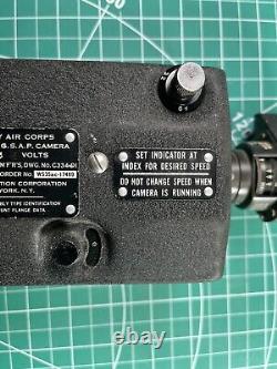 Seconde Guerre mondiale U. S. WWII Armée de l'air 16mm Caméra GSAP