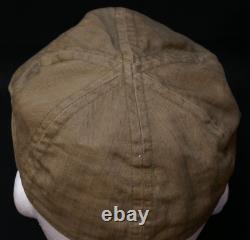 Seconde Guerre mondiale US AAF Casquette de mécanicien de l'armée de l'air A-3 HBT Herringbone Twill Taille 7 VF