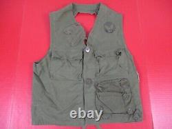 Seconde Guerre mondiale USAAF Army Air Force Type C-1 Gilet de survie d'urgence NICE RARE #4