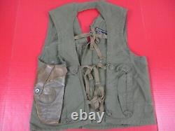 Seconde Guerre mondiale USAAF Army Air Force Type C-1 Gilet de survie d'urgence NICE RARE #4