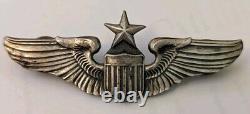 Seconde Guerre mondiale USAAF Sterling Senior Pilot Wing Army Air Force CB