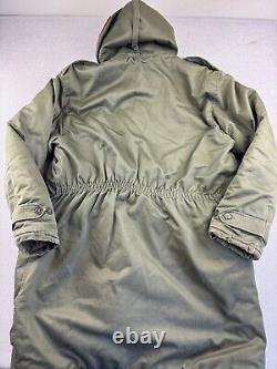 Seconde Guerre mondiale USAF US Army Air Forces Type B-9 Parka d'hiver Bomber Jacket années 1940