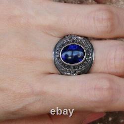 Sterling Silver Ring Us Army Air Forces 1945 San Antonio Ocs Taille 10